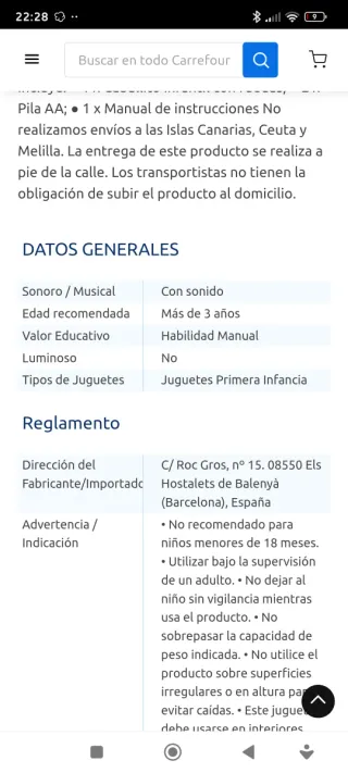 Caballito infantil HOMCOM con ruedas