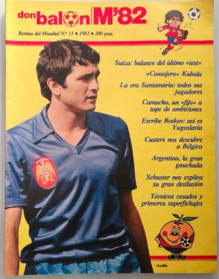 Revista Don Balon edición Mundial del 82