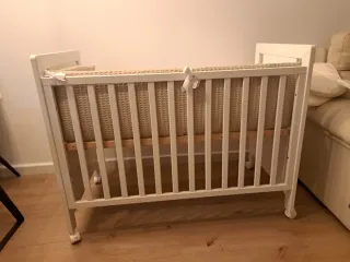 Cuna Bebecar Inova Trama + Colchón