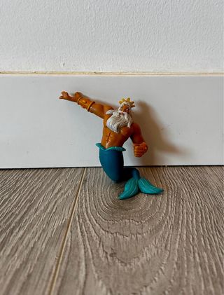 Figura PVC Tritón Bullyland padre de la Sirenita