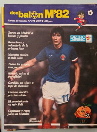Revista Don Balon edición Mundial del 82