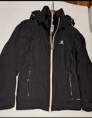 Chaqueta Salomon Negra Esquiar