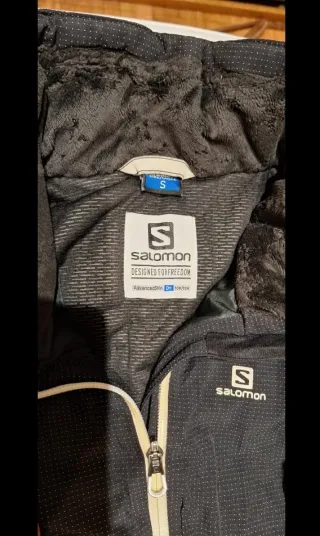 Chaqueta Salomon Negra Esquiar