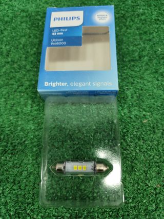 Lote 5 juegos bombillas Philips coche