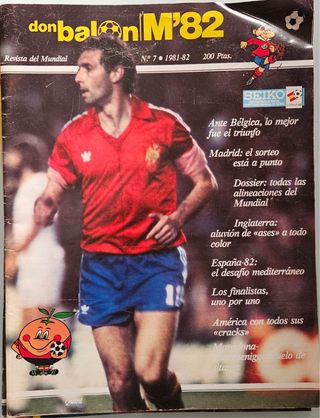 Revista Don Balon edición Mundial del 82