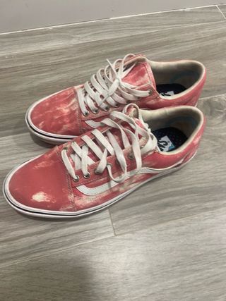 Zapatillas Vans rosas tie-dye