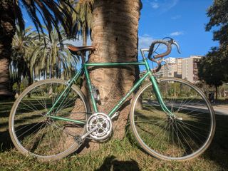 Bicicleta Orbea Aralar Vintage con 2 candados