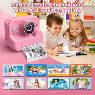 Cámara Fotos Infantil Instantánea 1080P