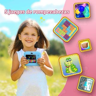 Cámara Fotos Infantil Instantánea 1080P