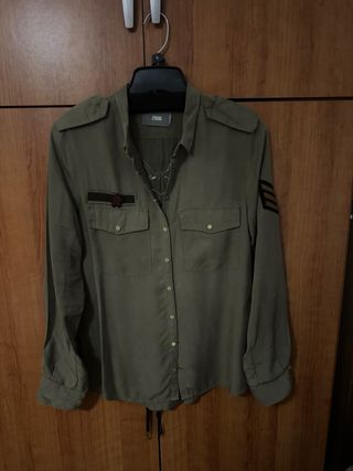 Camisa Zadig & Voltaire Verde Oliva