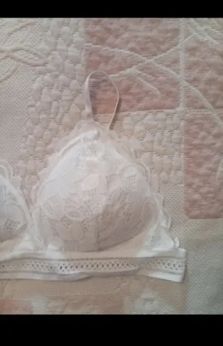 Sujetador blanco de Shein