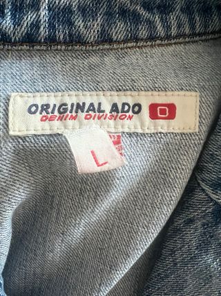 Talla L. Chaqueta vaquera de mujer  ORIGINAL ADO