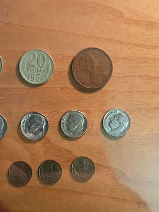 Lotto 14 monete URSS anni '60 '70 '80 + extra