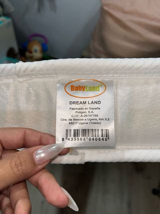 Colchón cuna