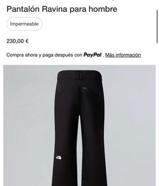 Conjunto esquí The North Face Chaqueta y Pantalón