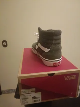 Botas Vans Filmore Hi Verde Talla 43