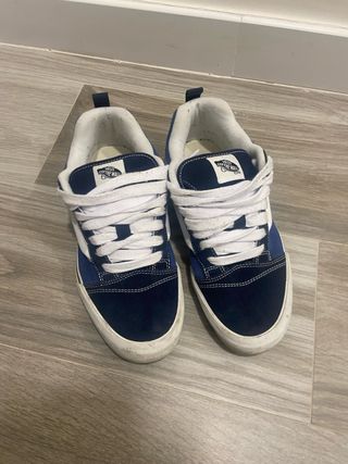 Zapatillas Vans Azul y Blanco