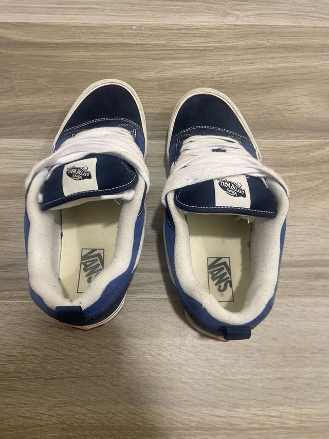 Zapatillas Vans Azul y Blanco