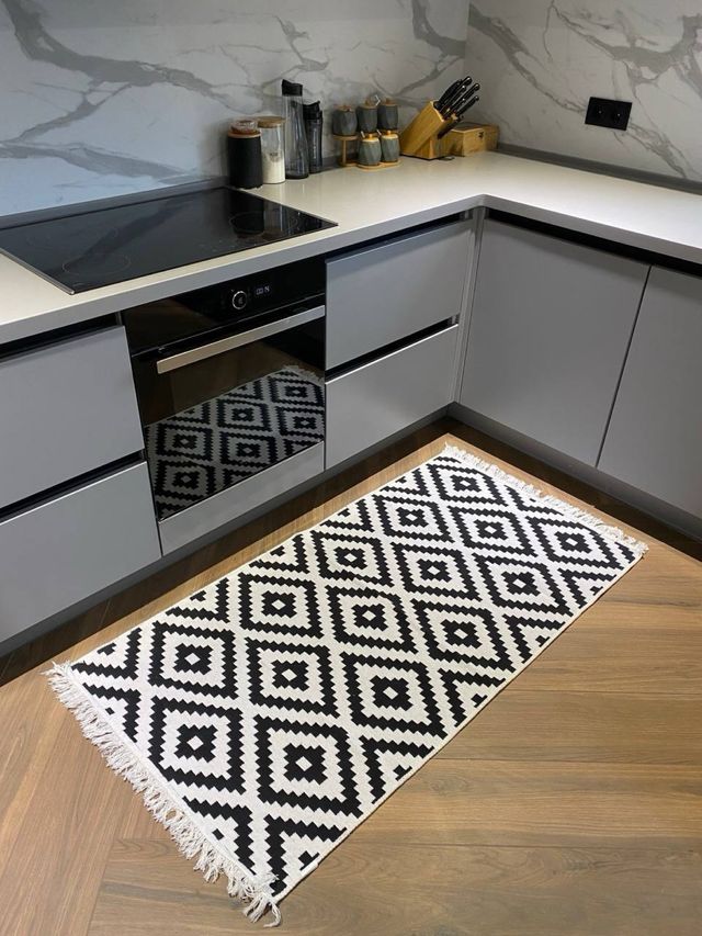 Tappeto in Cotone Geometria 120x180 cm