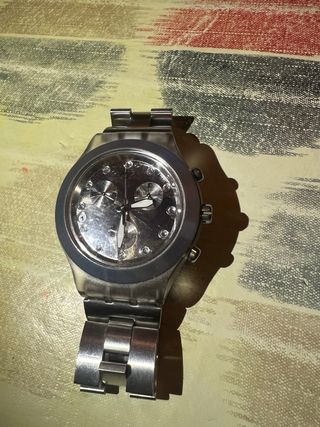 Reloj Swatch Irony Diaphane Unisex Dorado/Plateado