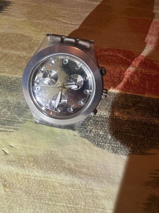 Reloj Swatch Irony Diaphane Unisex Dorado/Plateado