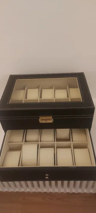 Scatola porta orologi 20 posti