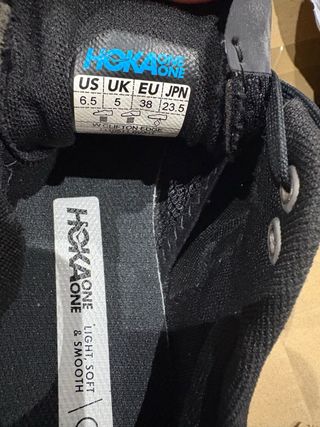 Zapatillas Hoka Clifton Edge Negras