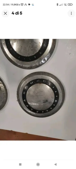 Coppe ruote Alfa Romeo Duetto Alfasud GT