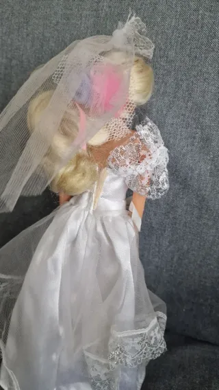 Barbie Novia Vestido Blanco