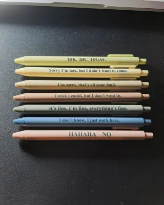 Canetas personalizadas