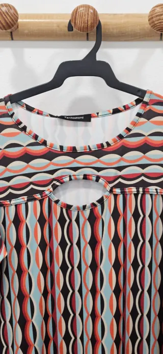 Vestido estampado nuevo