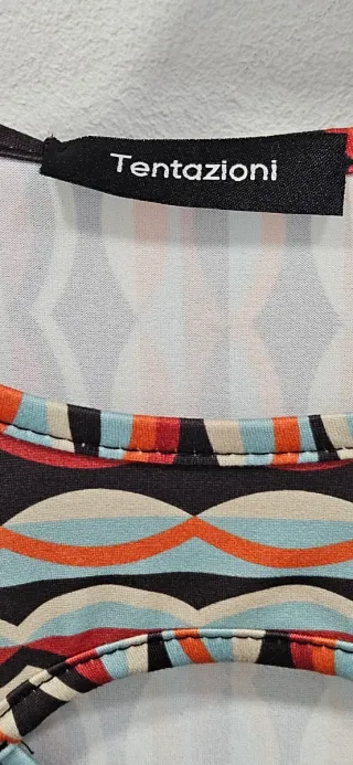 Vestido estampado nuevo