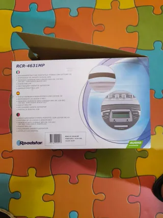 Radio Cassette CD Roadstar MP3