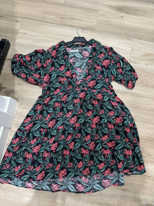 Vestido estampado floral