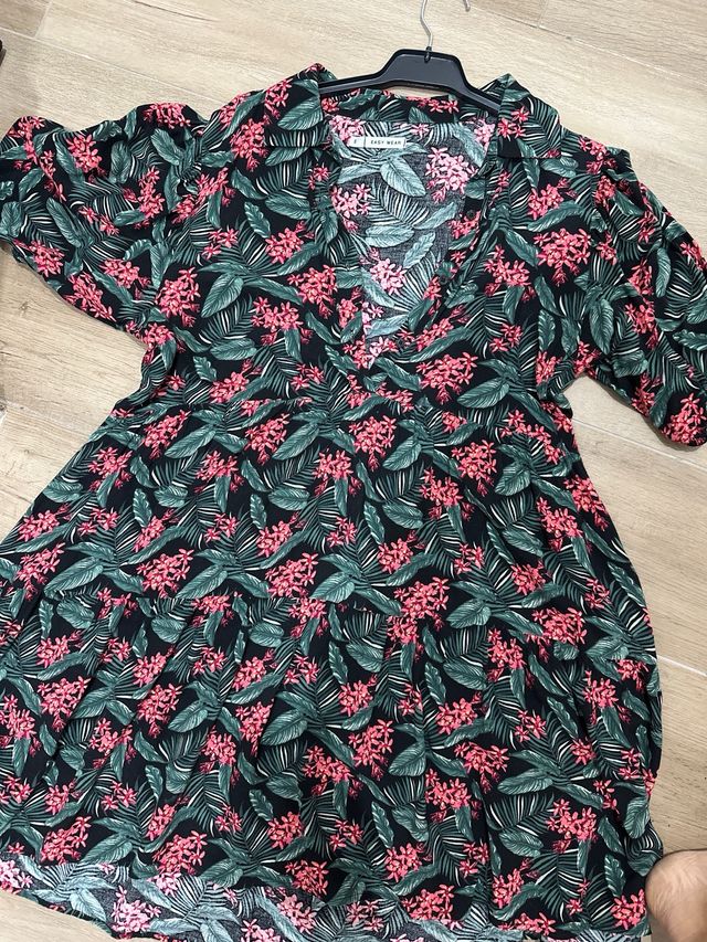 Vestido estampado floral