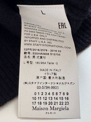 Maison Margiela Maglia Blu