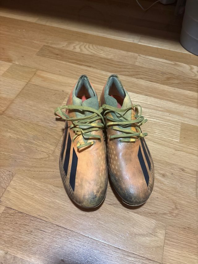 Botas de fútbol Adidas Naranja/Amarillo