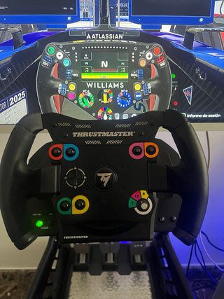Volante Thrustmaster T300 + pedali TLCM + anello F1