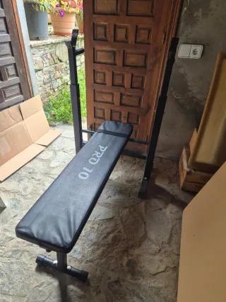 Banco musculación gimnasio PRO 10