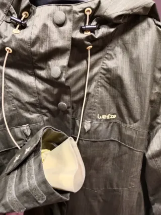 Parka Wed'ze verde oliva