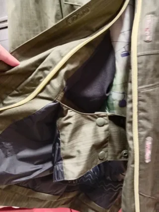 Parka Wed'ze verde oliva