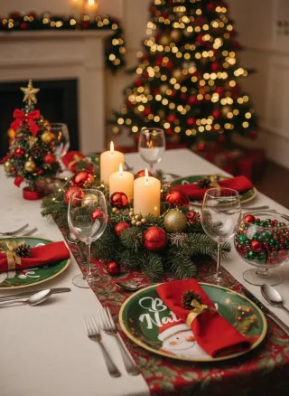 Kit 18 piatti carta Natale CoolStar