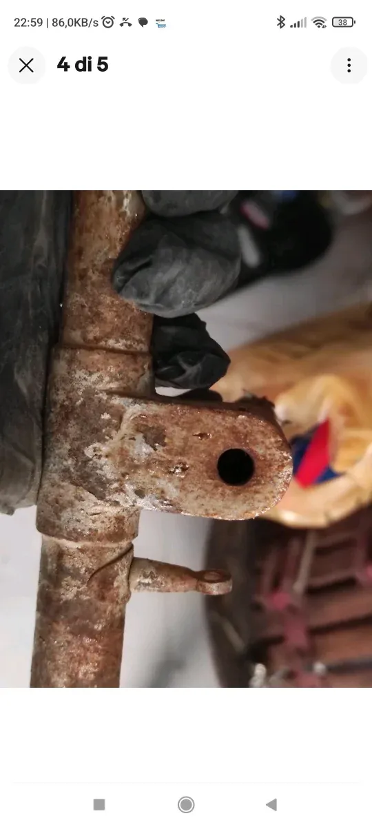 Manubrio Bici Vintage Freni a Bacchetta