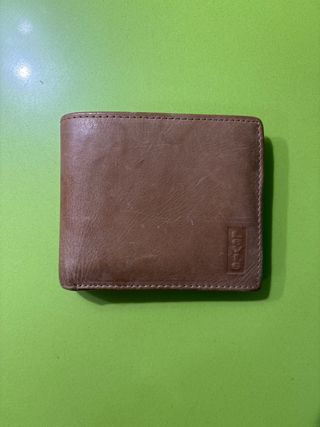Cartera de Piel LEVIS Marrón