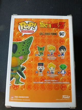 Funko Pop Cell Prima Forma Dragon Ball Z 947
