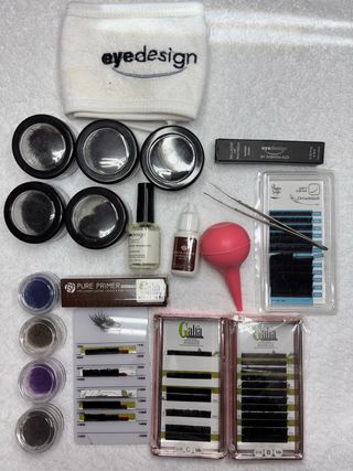 Kit Pestañas Pelo a Pelo Eyedesign