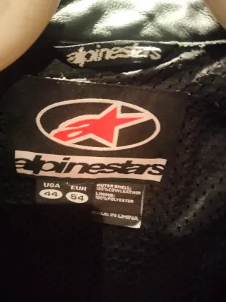 Chaqueta de cuero Alpinestars Talla L