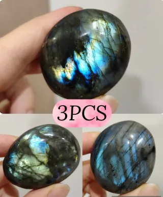 3 Pietre Labradorite Lisce