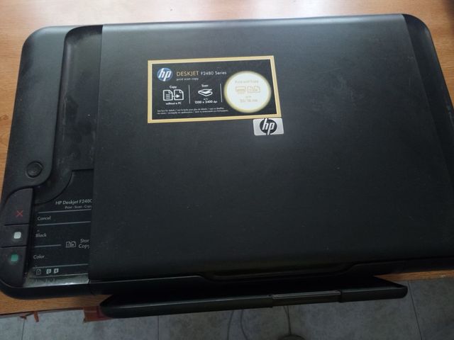 Impresora HP Deskjet F2480 Negra