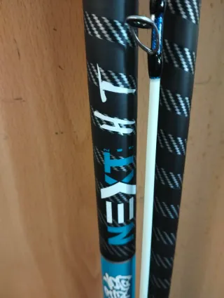 Caña de carbono para surfcasting